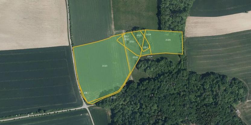 Prodej pole, Očelice, 45362 m2