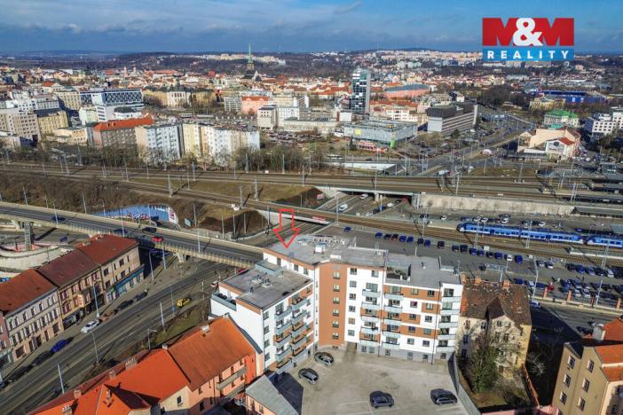Pronájem bytu 3+kk, Plzeň - Východní Předměstí, Železniční, 96 m2