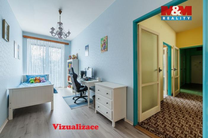 Prodej bytu 3+1, Cheb, Na Hradčanech, 64 m2