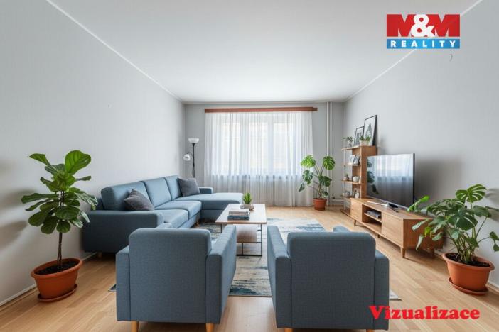 Prodej bytu 3+1, Cheb, Na Hradčanech, 64 m2