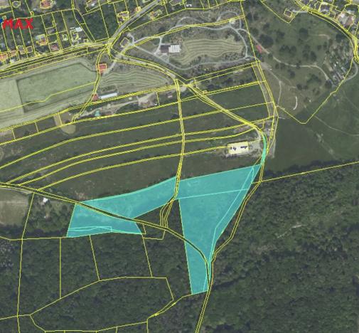 Prodej pozemku, Všenory, 96565 m2