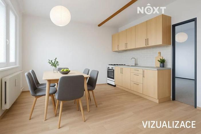 Prodej bytu 2+kk, Písek, nábřeží 1. máje, 38 m2