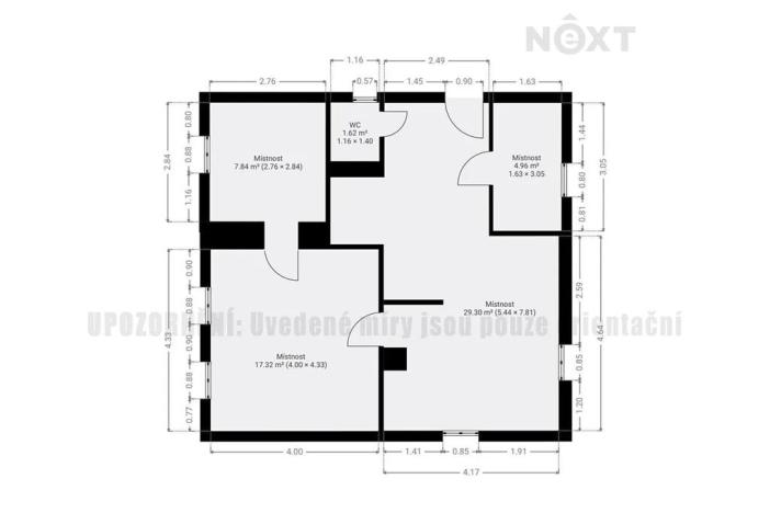Prodej rodinného domu, Dědová, 80 m2