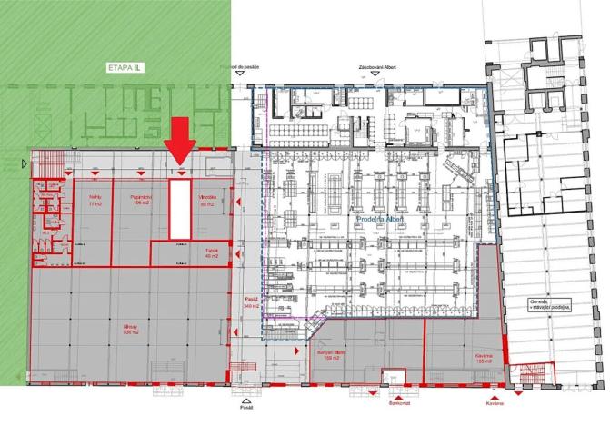 Pronájem obchodního prostoru, Šumperk, 230 m2