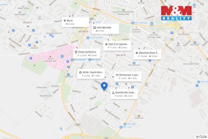 Pronájem bytu 2+kk, Kolín - Kolín IV, Vávrova, 45 m2