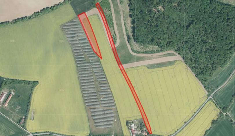 Prodej pole, Honětice, 76559 m2