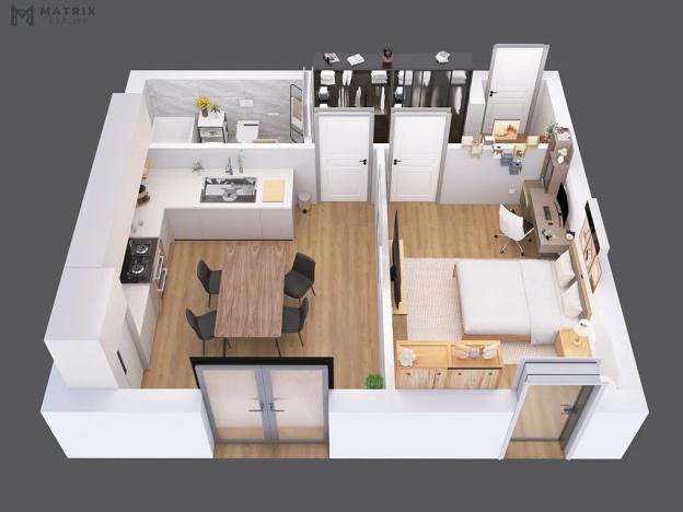 Prodej bytu 2+kk, Praha - Uhříněves, Karla Zicha, 127 m2