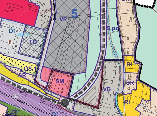 Prodej komerčního pozemku, Litoměřice, Na Vinici, 12278 m2