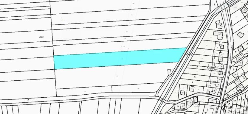 Dražba pozemku, Měnín, 11522 m2