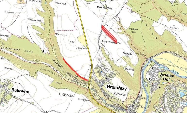 Prodej pole, Hrdlořezy, 23622 m2