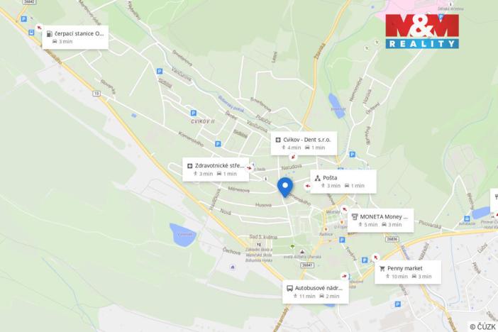 Prodej činžovního domu, Cvikov - Cvikov I, Komenského, 245 m2