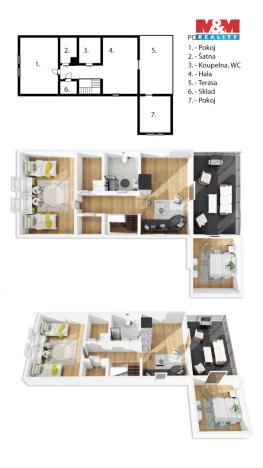 Prodej rodinného domu, Bohostice, 115 m2