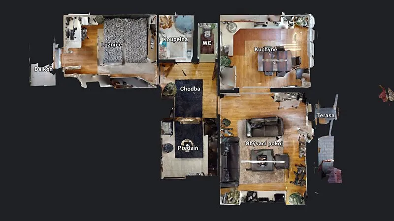 Prodej bytu 2+1, Vizovice, 3. května, 59 m2