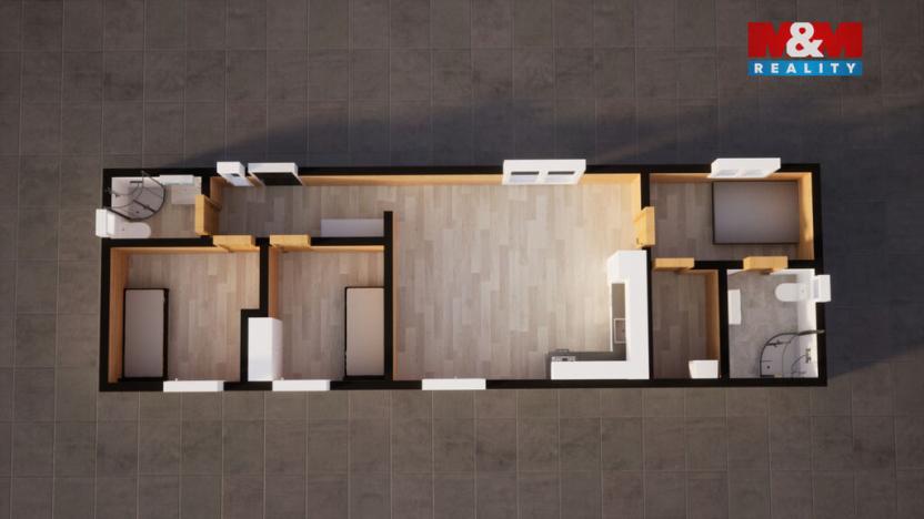 Prodej mobilheimu, Rumburk, Havířská, 56 m2