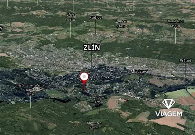 Prodej pozemku pro bydlení, Zlín, 1926 m2