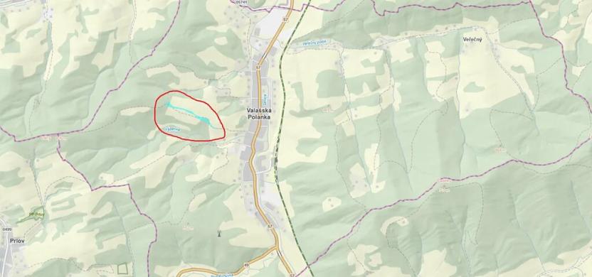 Prodej podílu pozemku, Valašská Polanka, 3964 m2