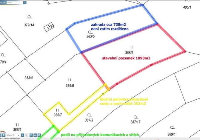 Prodej pozemku pro bydlení, Biskupice, 1845 m2