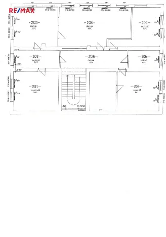 Pronájem kanceláře, Pardubice, Husova, 242 m2