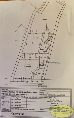 Pronájem obchodního prostoru, Olomouc, Ostružnická, 149 m2