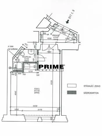 Pronájem kanceláře, Praha - Staré Město, Martinská, 32 m2