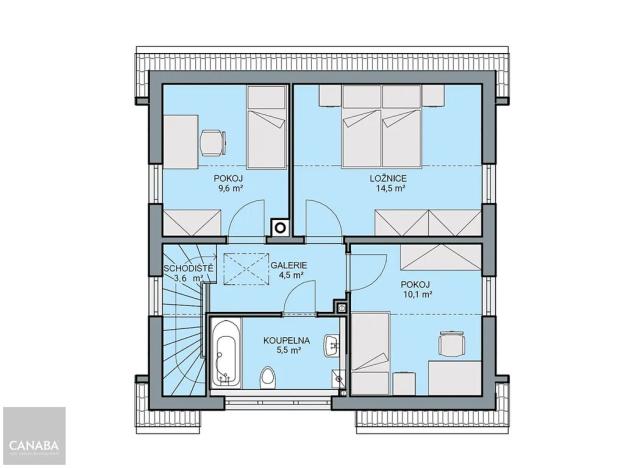 Prodej rodinného domu, Mladá Boleslav, 96 m2