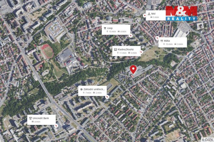 Pronájem garáže, Kladno - Kročehlavy, Bellevue, 16 m2