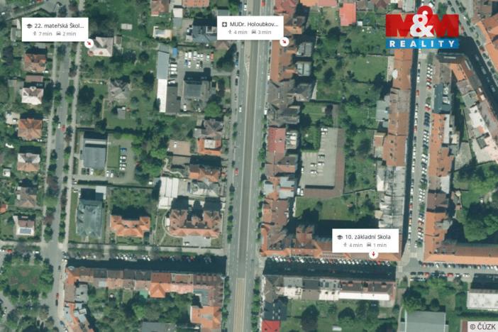 Pronájem bytu 1+kk, Plzeň, Vrchlického, 27 m2