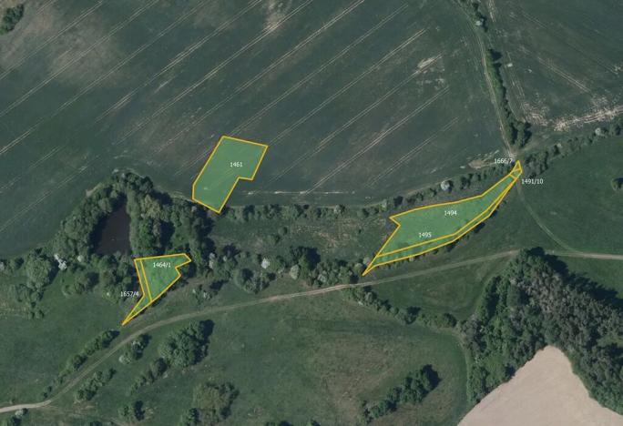 Prodej louky, Hroznatín, 5714 m2