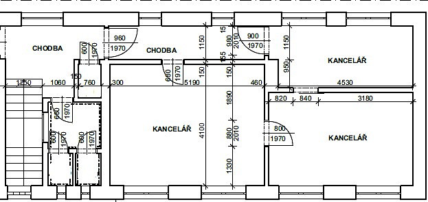 Pronájem kanceláře, Střítež - Kaplice-nádraží
