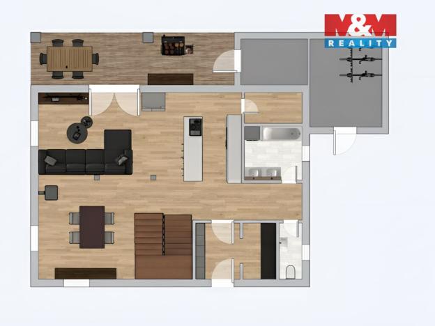 Prodej rodinného domu, Trutnov - Poříčí, Horní, 139 m2