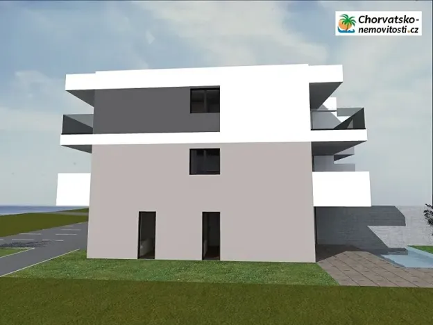 Prodej bytu 3+1, Novalja, Chorvatsko, 69 m2