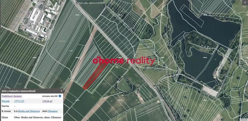 Prodej pole, Horka nad Moravou, 12416 m2