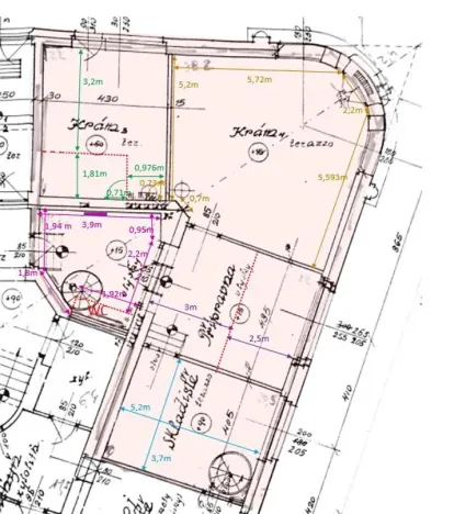 Pronájem obchodního prostoru, Praha - Libeň, Primátorská, 116 m2