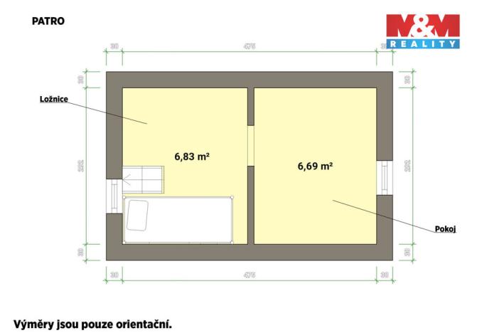 Prodej chaty, Cheb - Podhrad, 50 m2