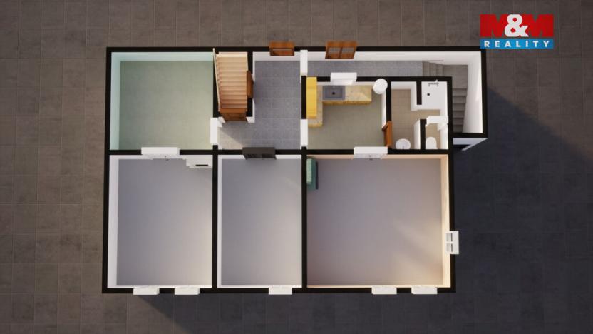 Prodej rodinného domu, Bílina - Teplické Předměstí, Teplická, 198 m2