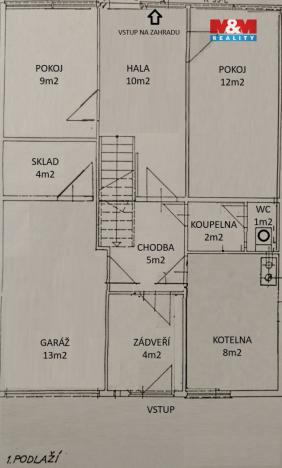 Prodej rodinného domu, Norberčany, 152 m2