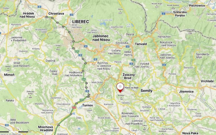 Prodej pozemku, Mírová pod Kozákovem - Vesec, 2000 m2