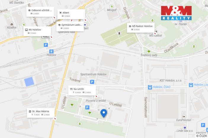 Pronájem bytu 2+1, Holešov, U Letiště, 60 m2