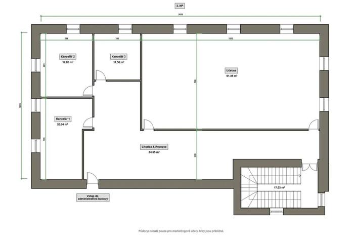 Prodej obchodního prostoru, Zlín, Bezručova, 1976 m2