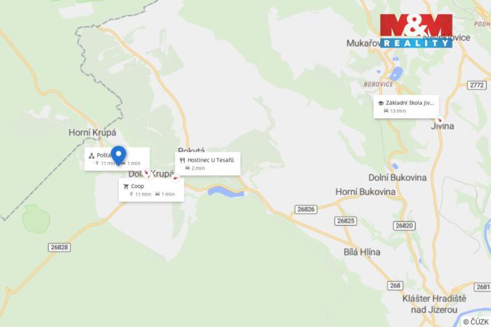 Prodej pozemku pro bydlení, Dolní Krupá, 1134 m2