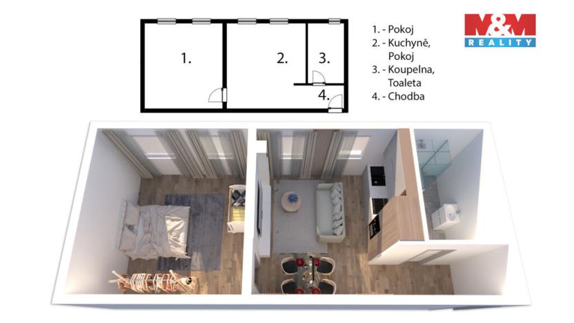 Prodej činžovního domu, Ostrava - Zábřeh, Mozartova, 289 m2