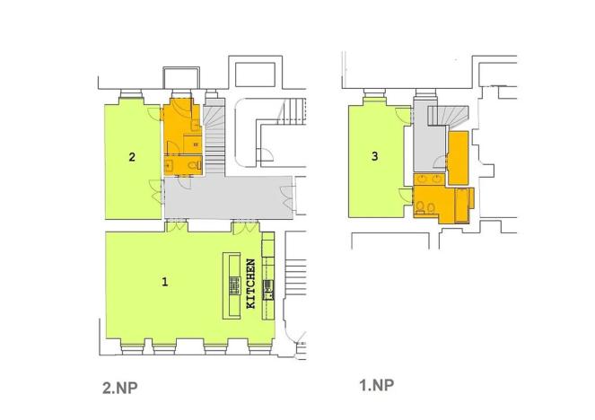 Pronájem bytu 3+1, Praha - Vinohrady, Mánesova, 118 m2
