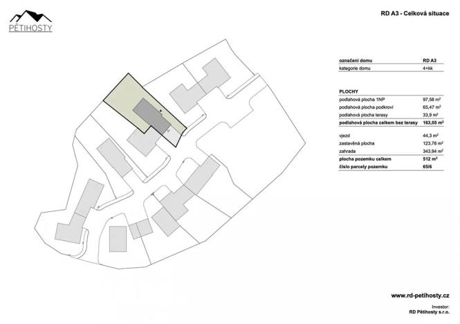 Prodej rodinného domu, Pětihosty, 163 m2