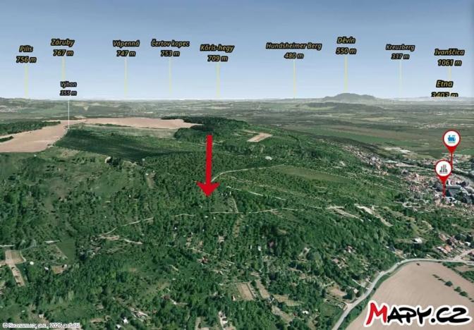 Prodej zahrady, Židlochovice, 4210 m2