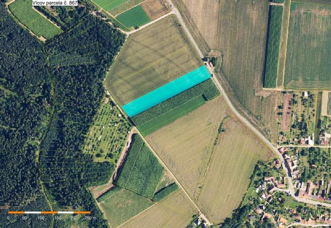 Prodej podílu pole, Vícov, 4344 m2