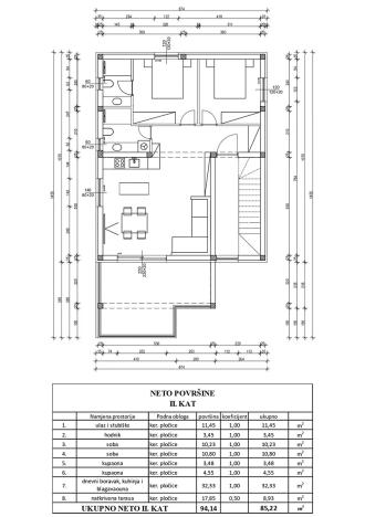 Prodej bytu 3+kk, Vir, Chorvatsko, 85 m2