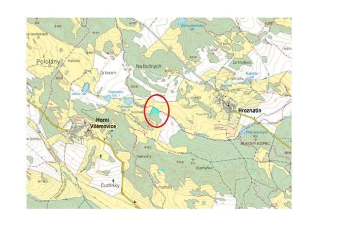 Prodej lesa, Přeckov, 8700 m2