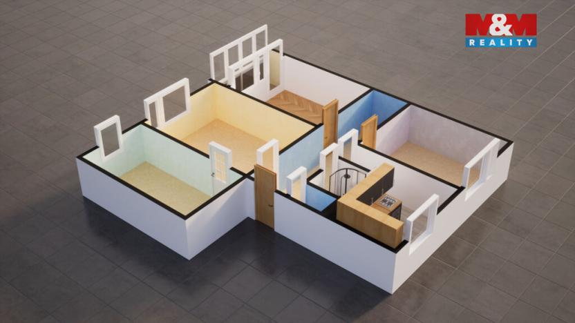 Prodej bytu 4+1, Jablonec nad Nisou, Vlaštovčí, 79 m2