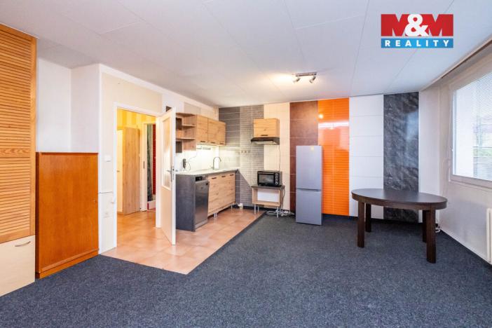 Pronájem bytu 1+kk, Praha - Řepy, Nevanova, 36 m2