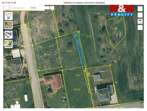 Prodej pozemku pro bydlení, Tábor, 799 m2